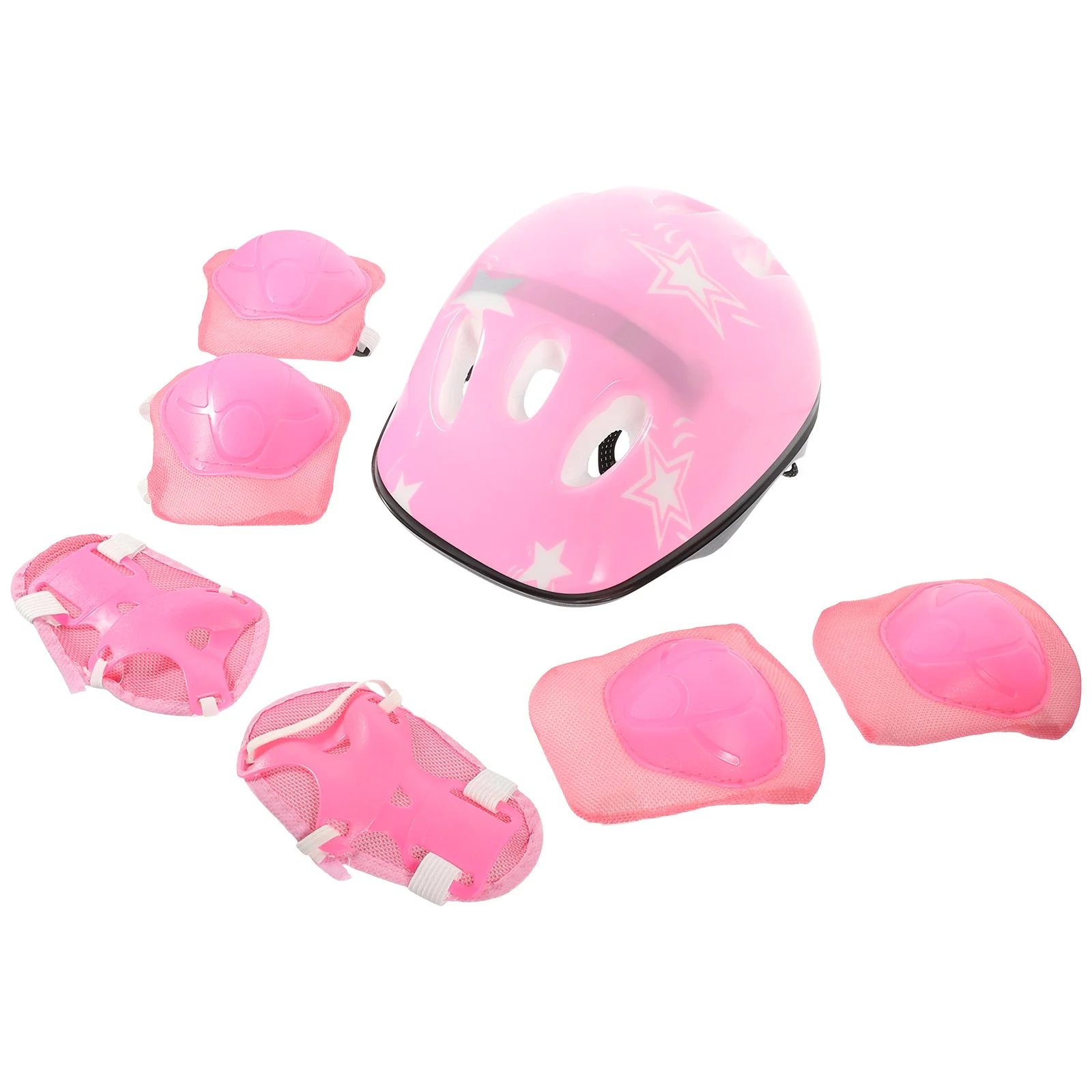 

Children'S Roller Skates Protective Helmet Riding Equipment Skateboard Bicycle Sports Fall Protection Set Adjustable Kit