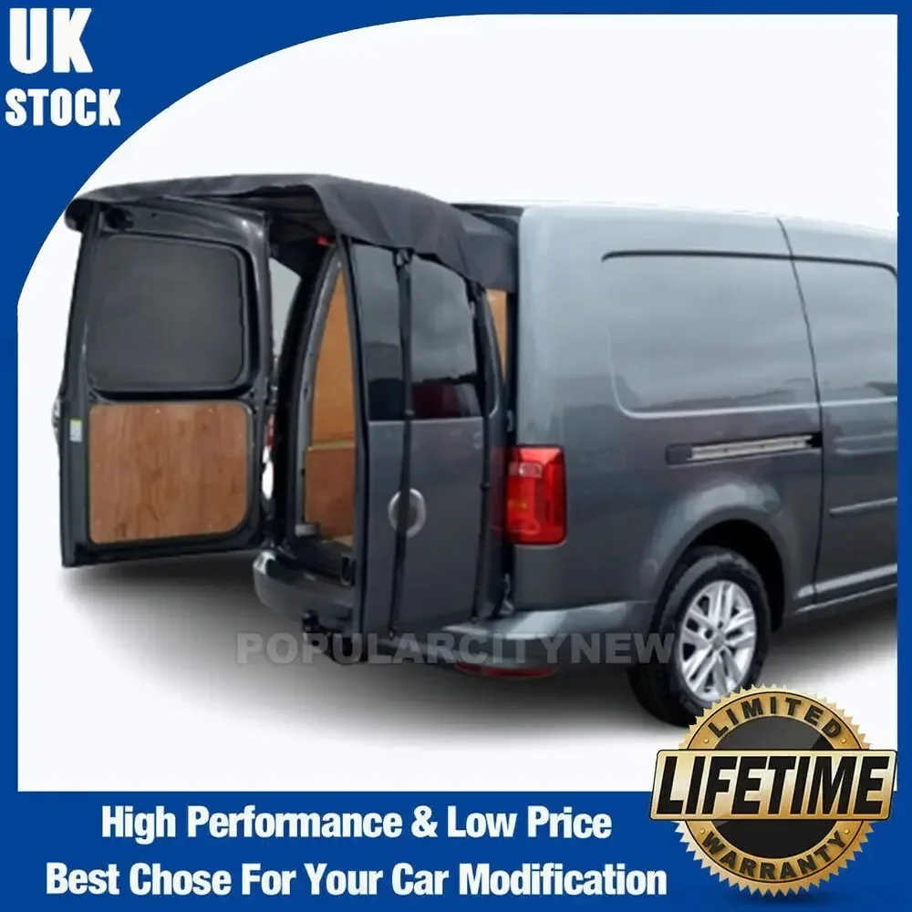 Per Vw Transporter T4 Copertura Per Tendalino Posteriore Per Fienile (1990-2003) Nero