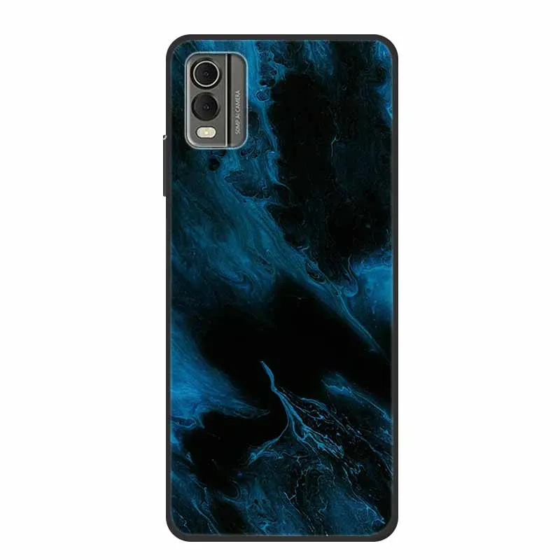 Luxury TPU Soft Silicone Back Cover with Lovely Floral Design - Shockproof Phone Protector