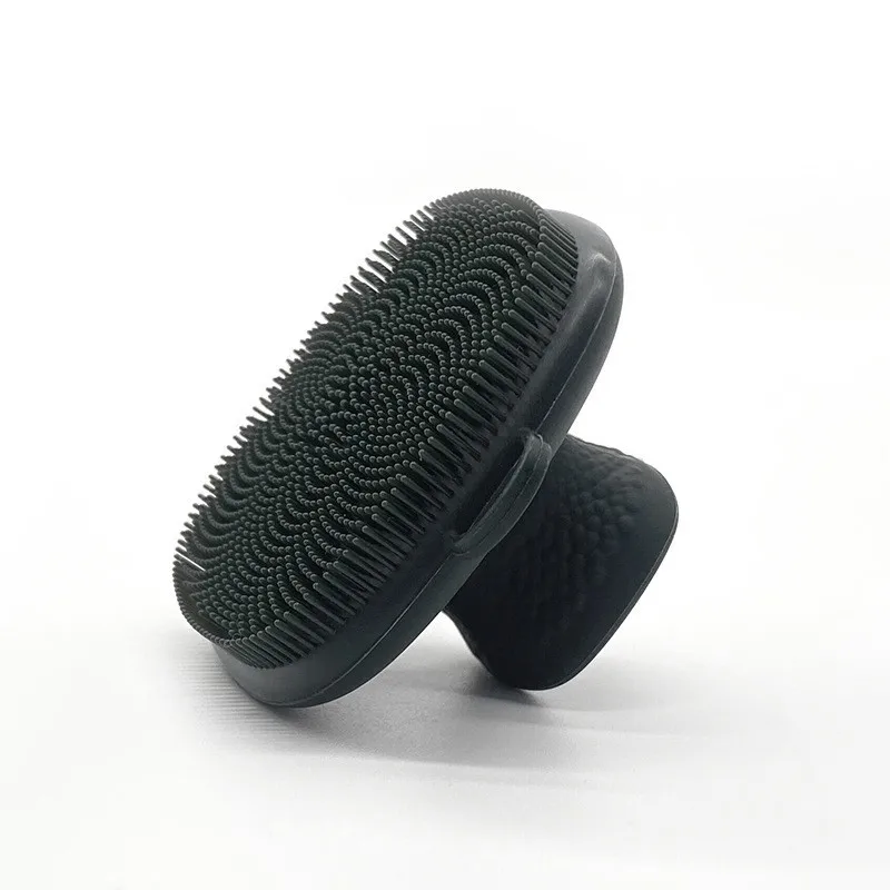Facial Cleansing Brush Silicone Face Scrubber for Men and Women Manual Skin Care