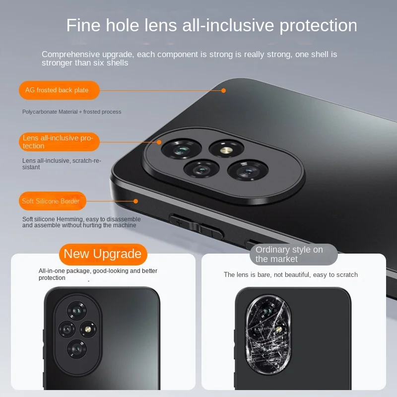 Matte Feel All-Inclusive Anti-Slip and Anti-Shock Case