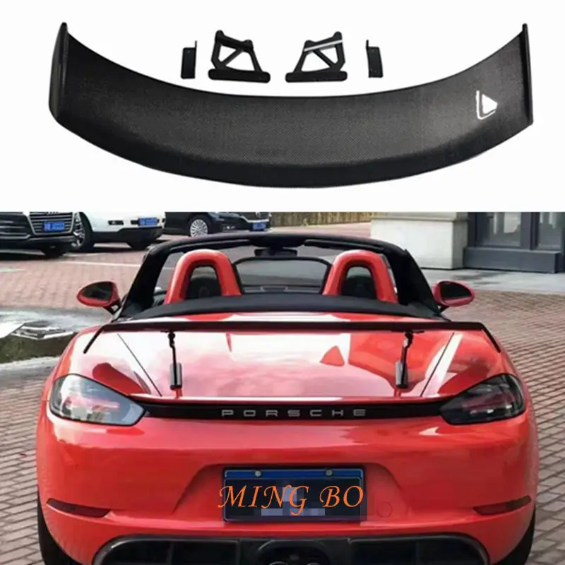 FOR Porsche Boxster Cayman 718 981 987 new GT4 Carbon Fiber rear boot