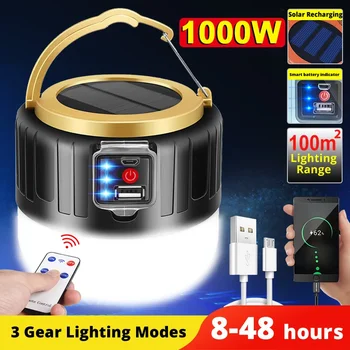 Portable LED Camping Lantern Rechargeable 1