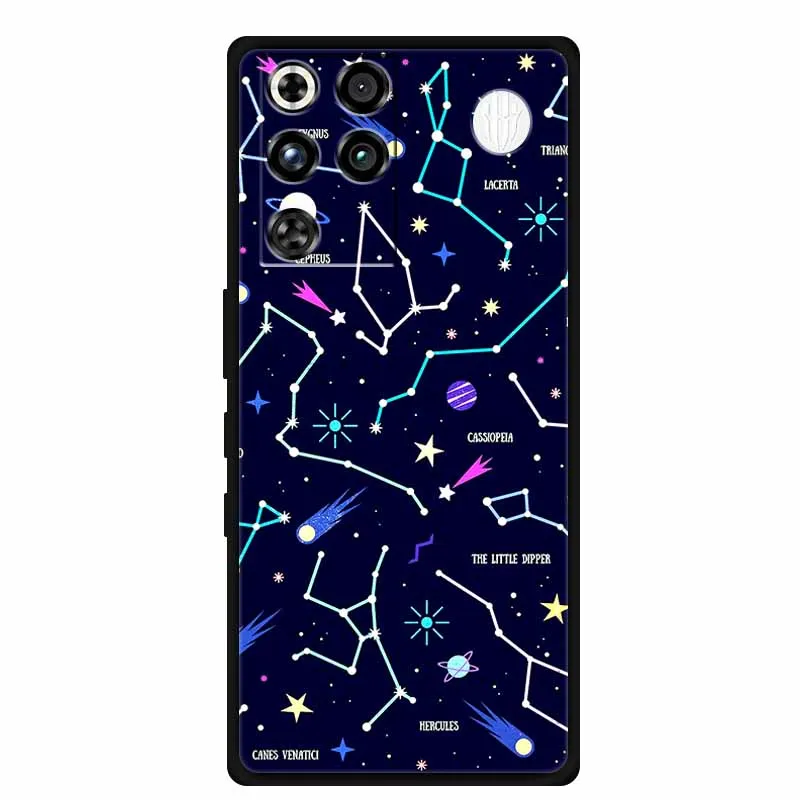 Sleek Black Silicone TPU Phone Case - Durable and Soft Back Cover