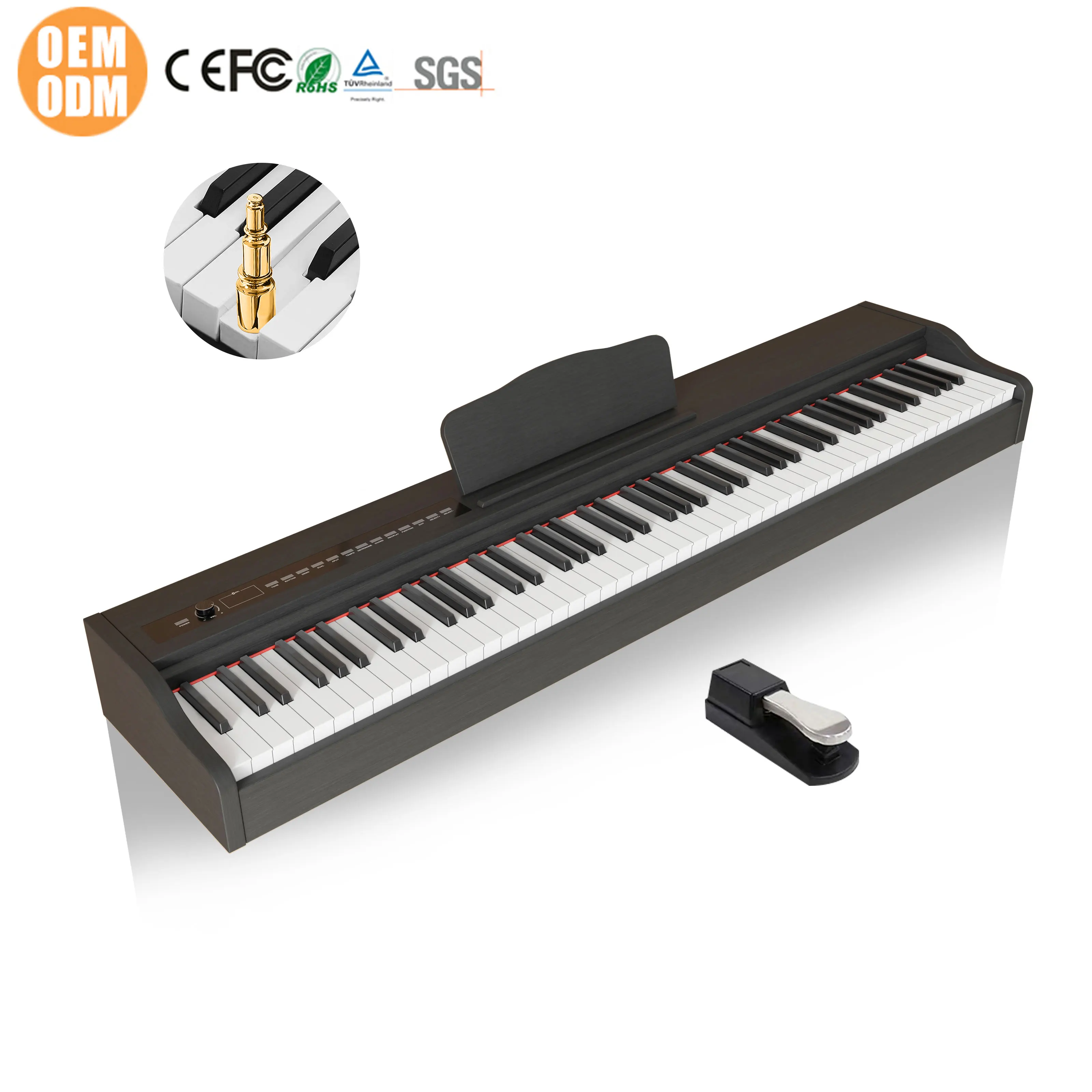 Legemcharr 88 Key Piano Keyboard Electric Piano Digital Piano