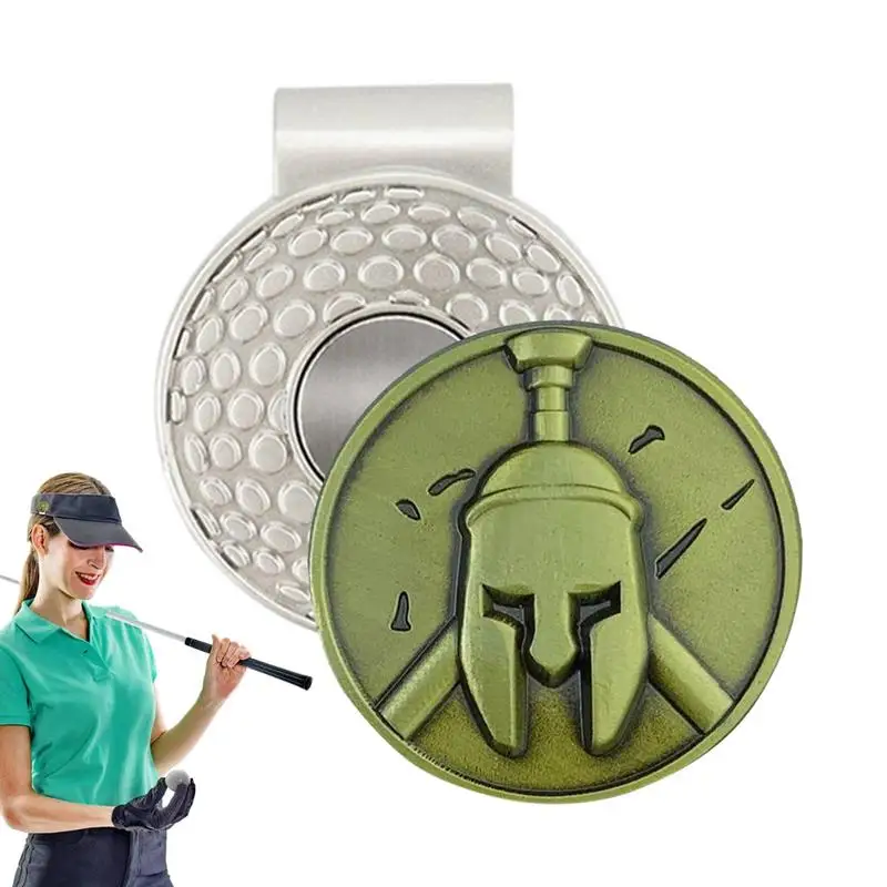 Golf Ball Mark Golf Hat Clip Magnetic Hat Clip Golf Metal Golf Ball Marker Accessory