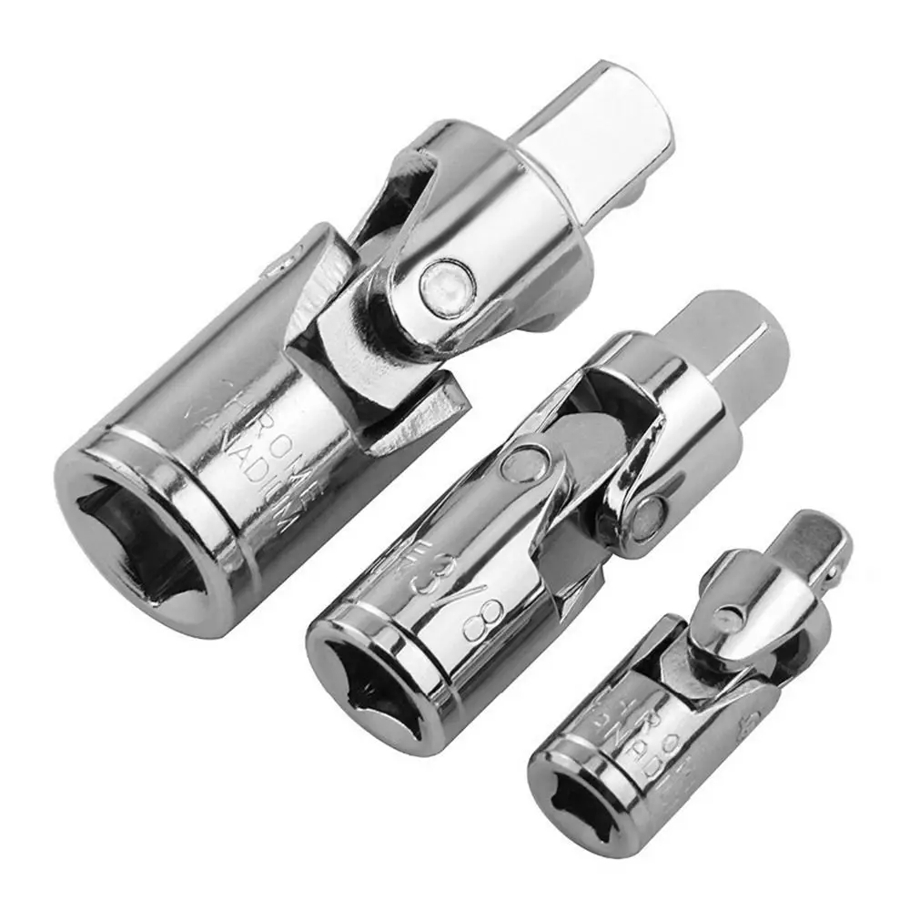 Chrome Vanadium Steel Ratchet Tool Parts Adapter Set for Vehicle Maintenance