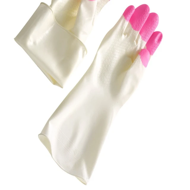 FOODA Gants | Gants réutilisables pour cuisine, nettoyage, maison,  buanderie | Gants en caoutchouc pour la vaisselle | Gants imperméables