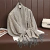 2024 Luxury Thick Cashmere Scarf Women Print New Wraps Pashmina Travel Poncho Warm Blanket Winter Bufanda Shawl Female Stoles 1