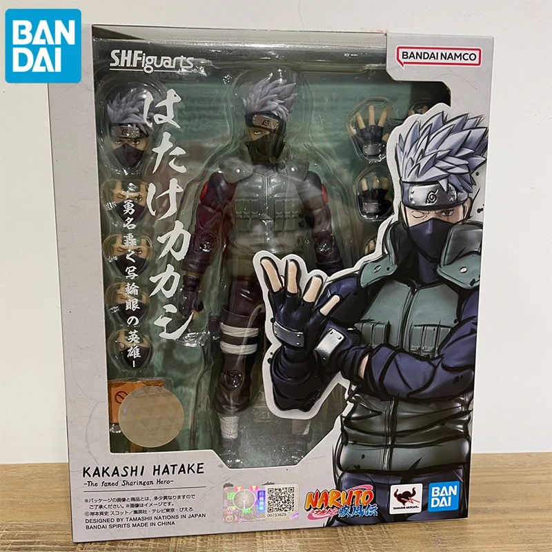 

Original Bandai S.H.Figuarts Naruto Anime Figure Hatake Kakashi Haruno Sakura Action Figure Statue Collection Model Toy Gifts