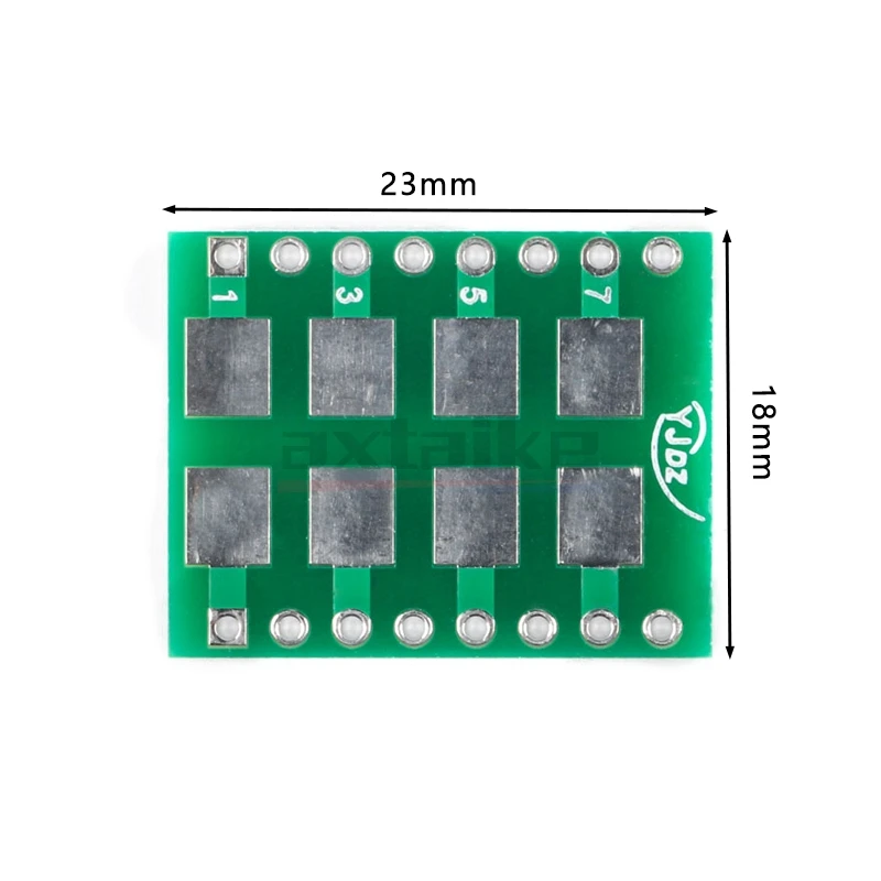 10PCS 2512 1812 1210 1206 SMA SMB SMC to DIP PCB Transfer Board DIP Pin Board Pitch Capacitance Resistance Adapter Plate Convers