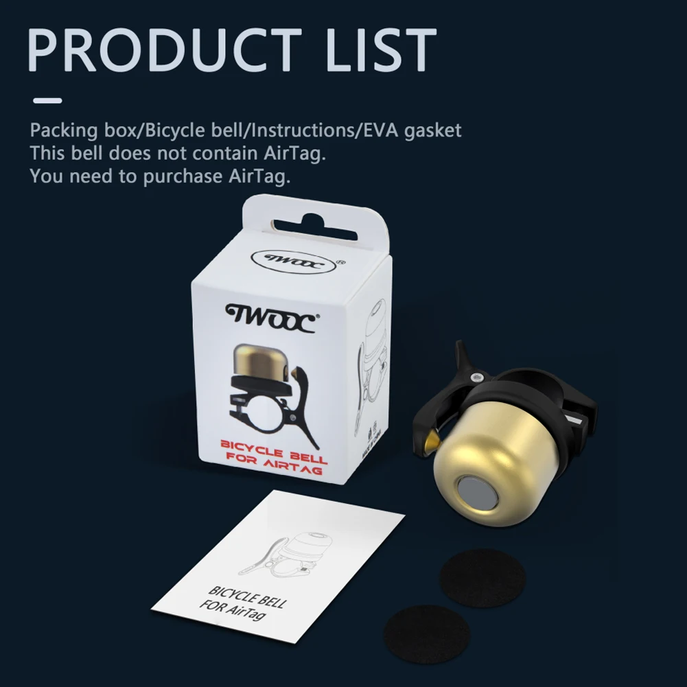 Ueli Express Support AirTag Pour Vélos Avec Compartiment Secret