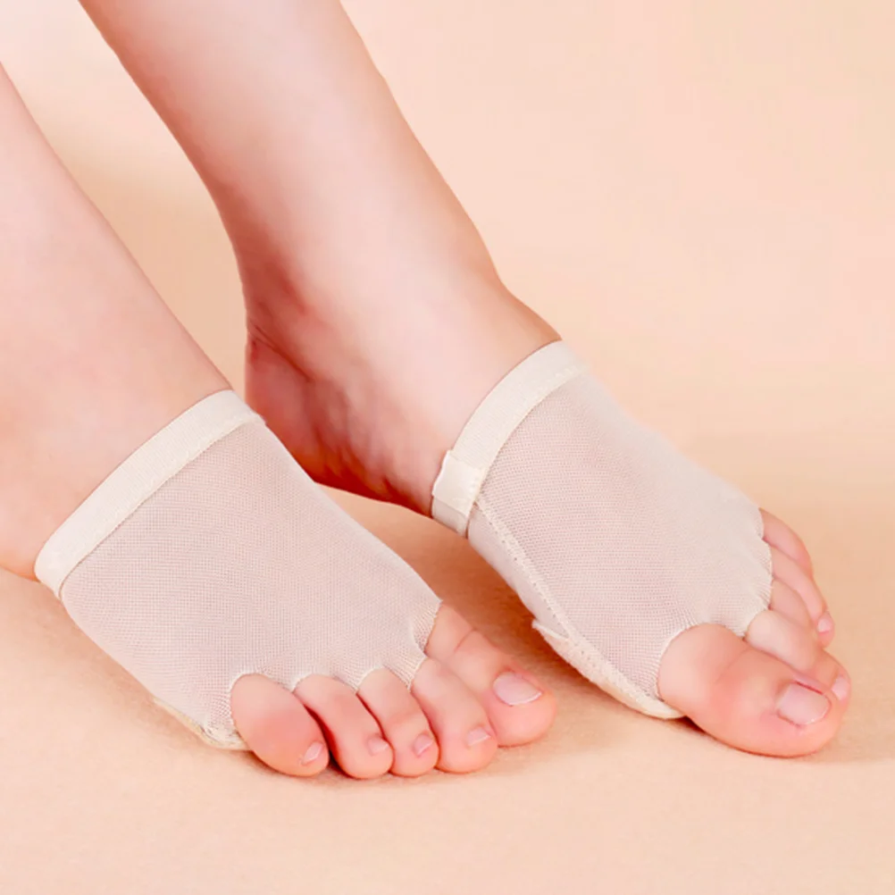 

Ballroom Dance Shoes Toe for Ballet Dancing Toes Forefoot Pad Sock Yoga Footwear