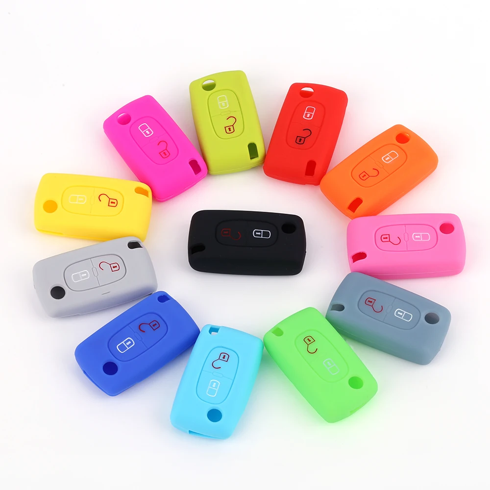 Premium Silicone Car Key Cover - Durable and Stylish Protection