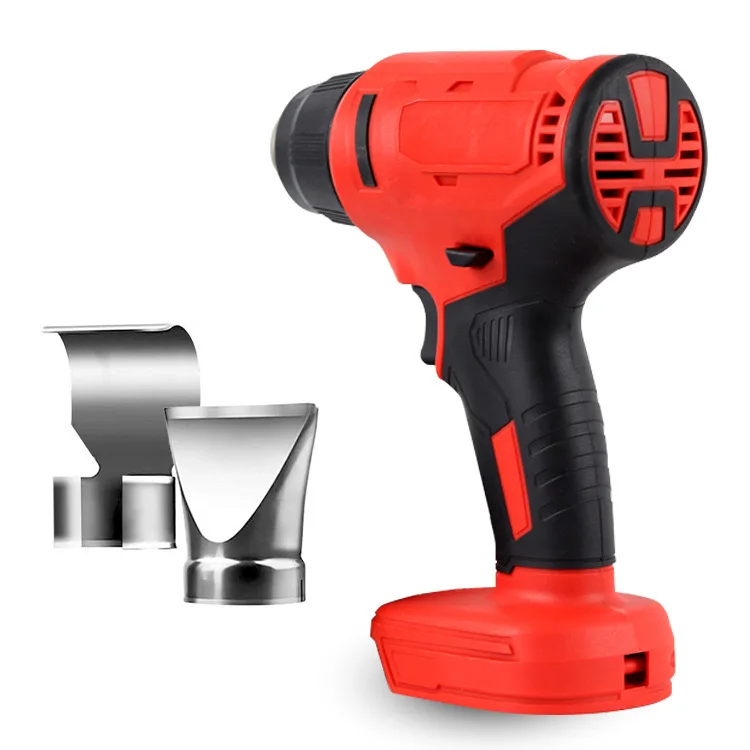 Lithium Battery Rechargeable Heat Gun, Small Wireless Plastic Welding Gun, High-power Portable Heat Shrinkable Film Baking Gun