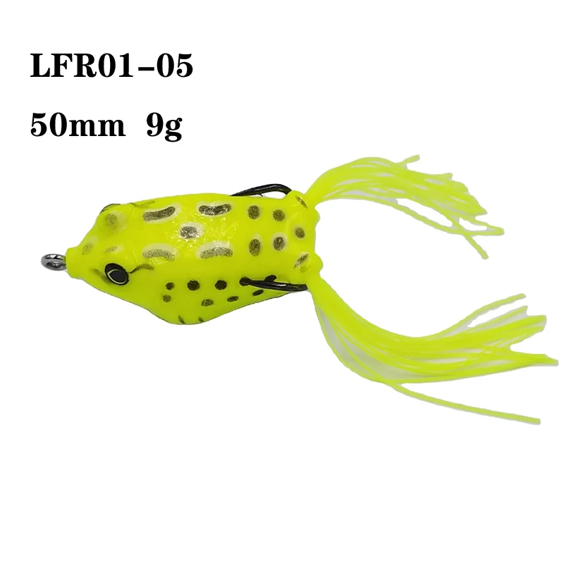 

Lutac Frog Soft Fishing Lure Artificial Baits 50mm 9g Fishing Tackle Fishing Accessories Equipment