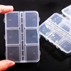 5pcs Nail Art Storage Box Rhinestone Organiser Charm Organiser Bead Storage Container Painting Beads 6 Grid Nail Art Container 1