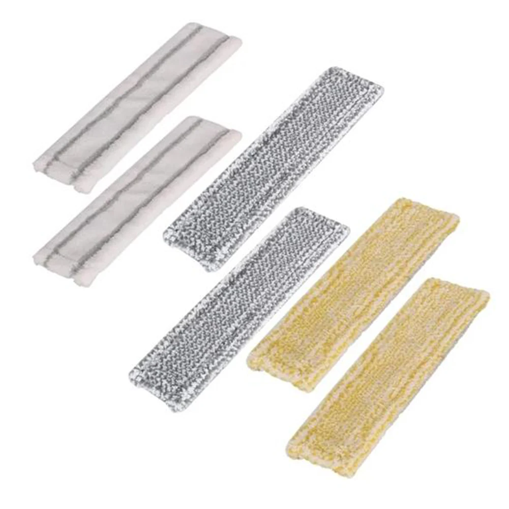 

6pcs Microfiber Wash Mop Cloth For Window Cleaner Mop Cloths For Karcher WV1 WV50 WV75 WV2 WV5 Replacement 27.5*7*2
