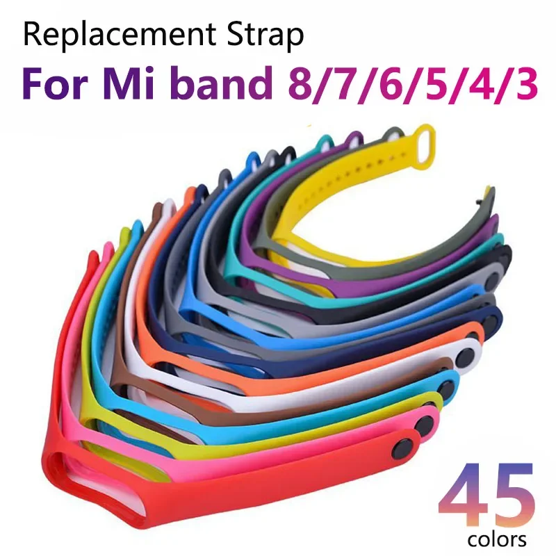 Silicone Sports Wristband Replacement Bracelet