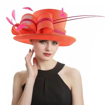 Women’s Multicolor Sinamay Fascinator Hat 1