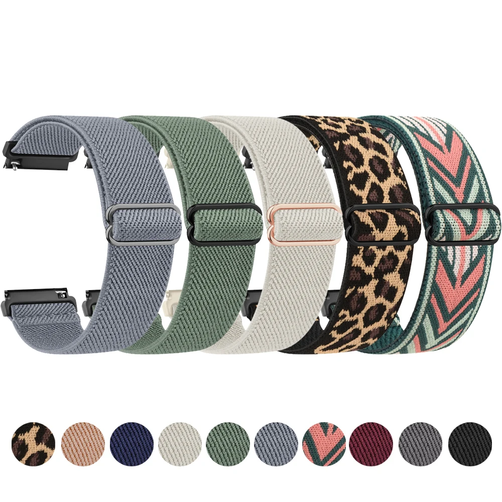 

Elastic Nylon Strap For Huawei watch GT2 42mm/GT3 42MM/Honor ES Band Watchband For Honor watch magic/Magic watch 2 42mm Bracelet