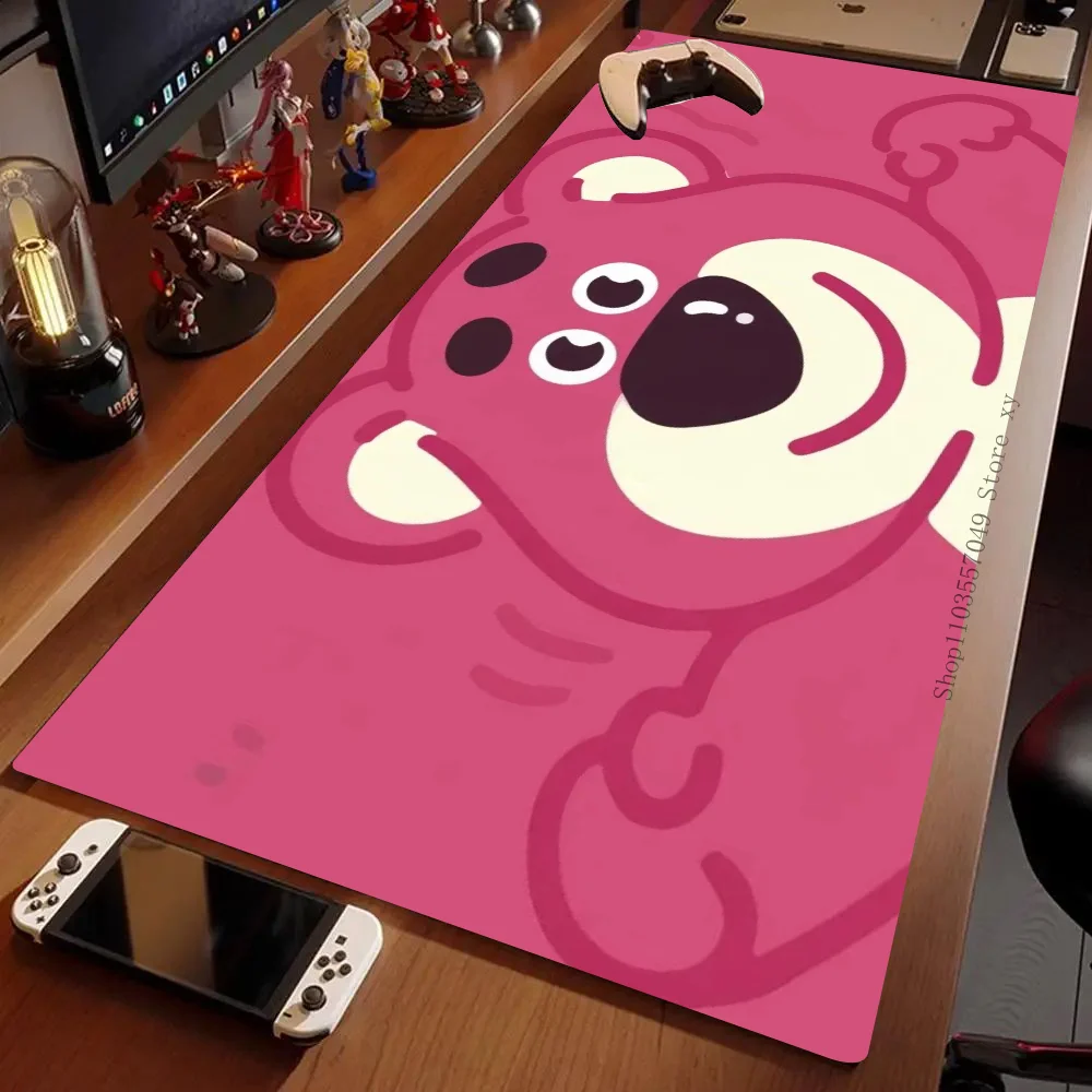 1pc Lots-o'-Huggin' Bear Floor Mat Mouse Mat Desk Mat With Pad Gaming Accessories Prime Gaming XXL Keyboard Pad Padding Mat 2