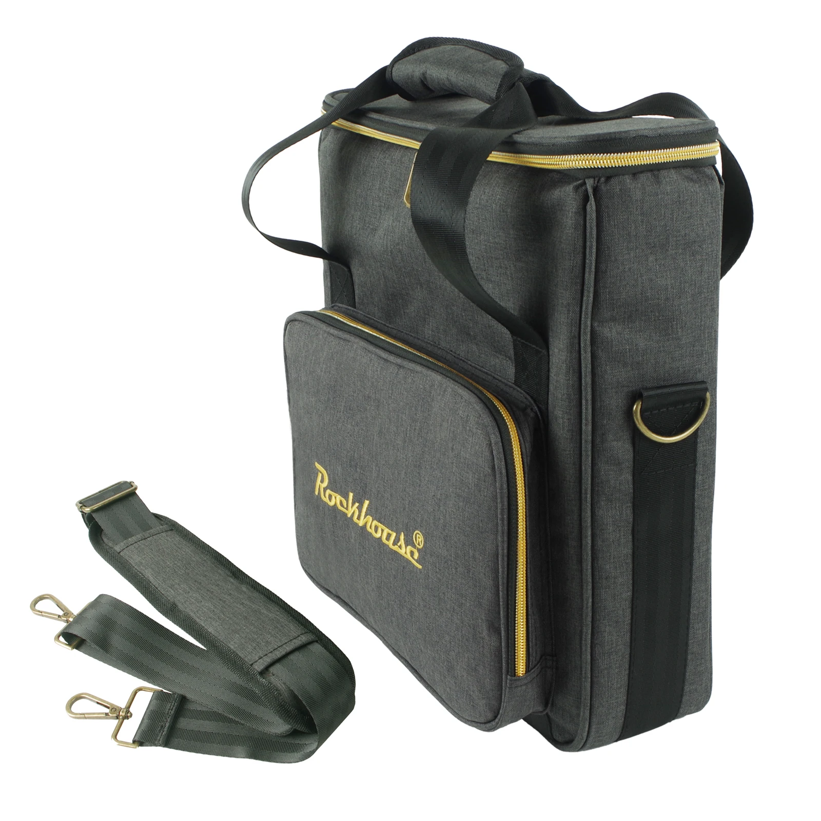 Vinyl Records Carrying Bag Large Capacity Vinyl Records Storage Handbag Thicken Padded CD Bag for 12 Inch Vinyl Records