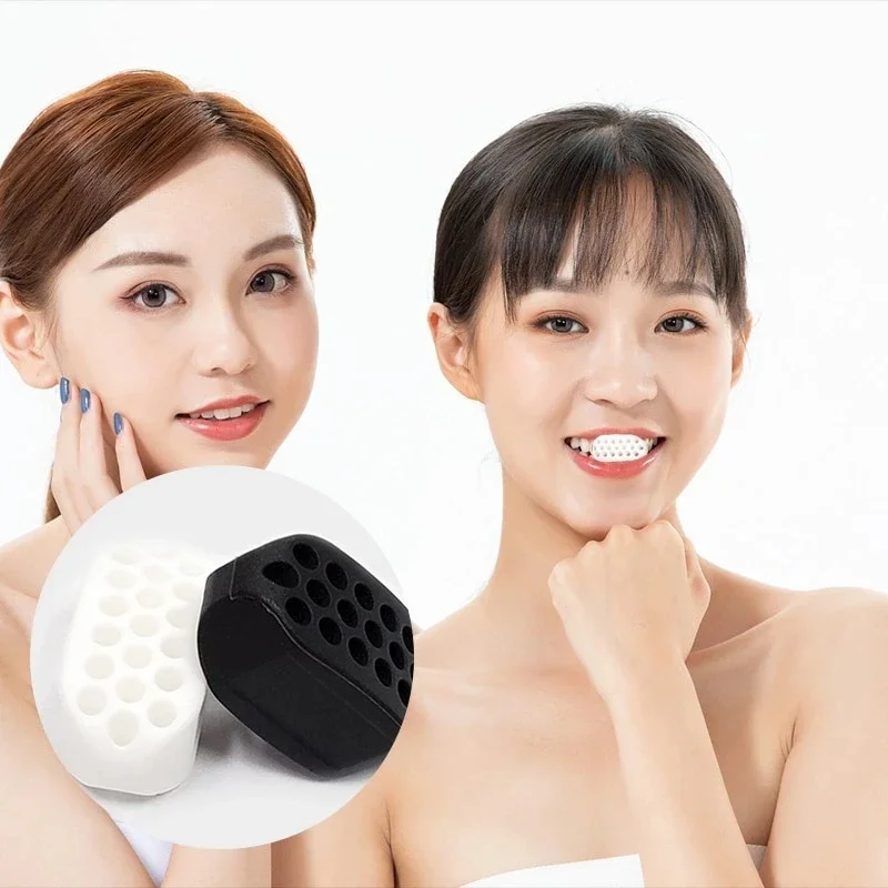 Jaw Exerciser Ball Facial Jaw Muscle Toner Trainin Fitness Anti-aging Food-grade Silica Face Chin Cheek Lifting Slimmin jaw exerciser chin line exerciser 1pcs