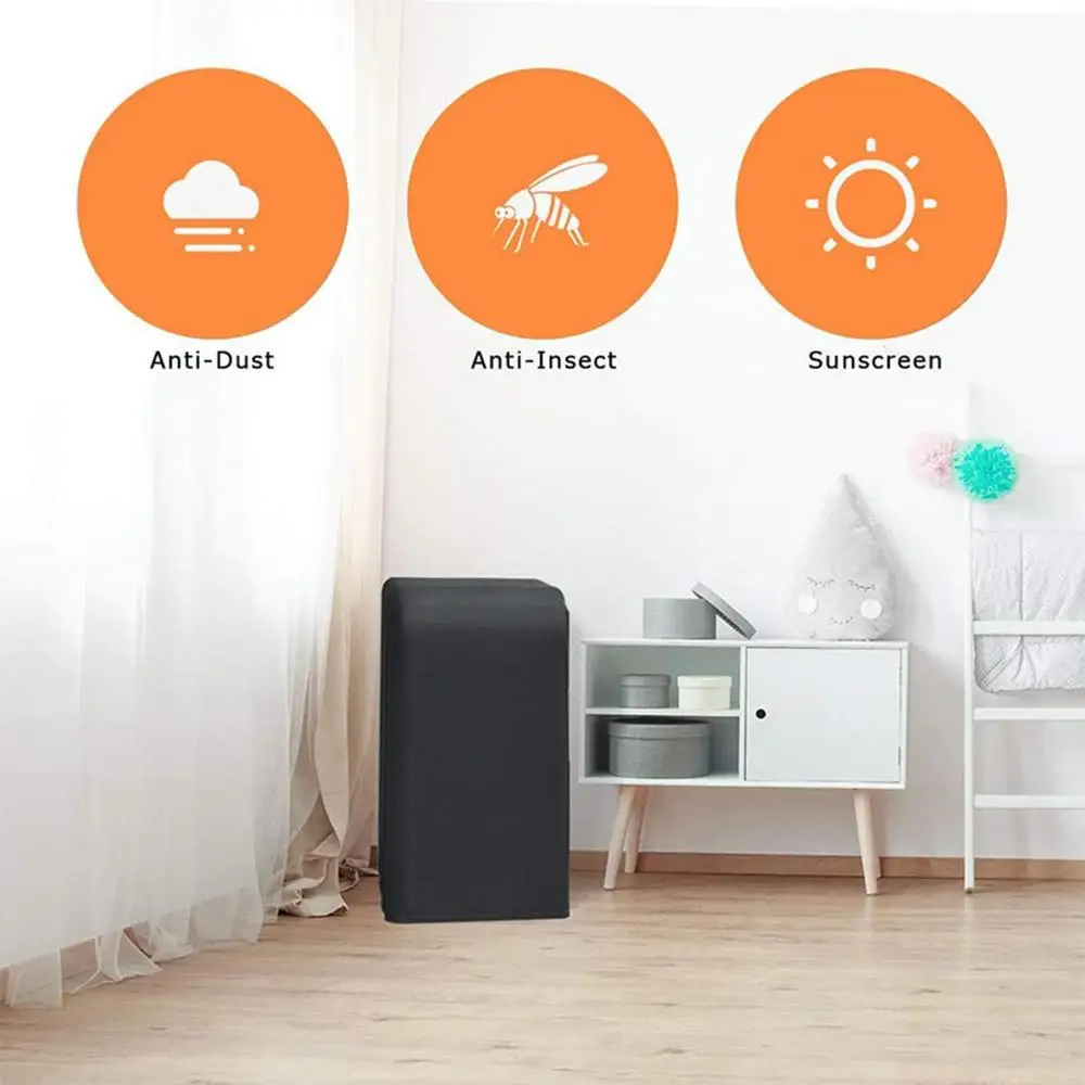 Description Picture 6 of itemPortable Air Conditioner Cover Universal Outdoor Cover Air Conditioner AC Dust Cover Oxford Cloth Waterproof Air Conditioner