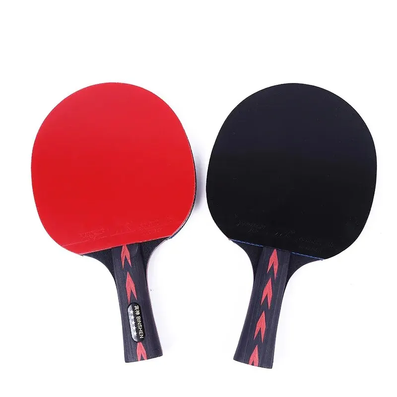Table Tennis Racket 6 Star 2Pcs Carbon Table Tennis Set Super Powerful Ping Pong Raet Bat For Adult Club Training