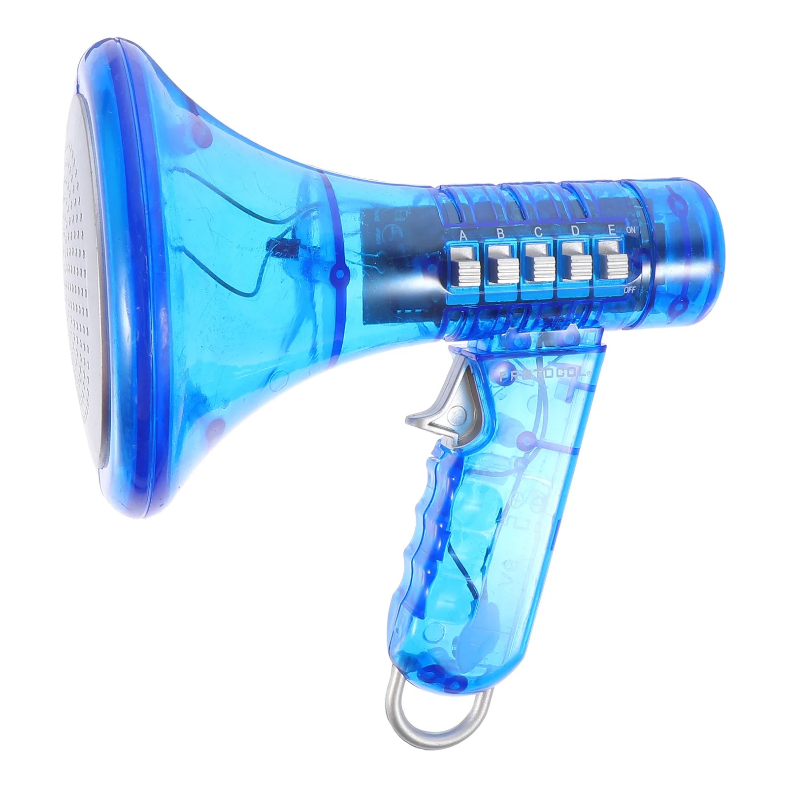 Plastic Abs Handheld Megaphone Voice Changer Speaker Toy Kids Plastic Trumpet Fan Horn Children Plaything Team Sports Bright