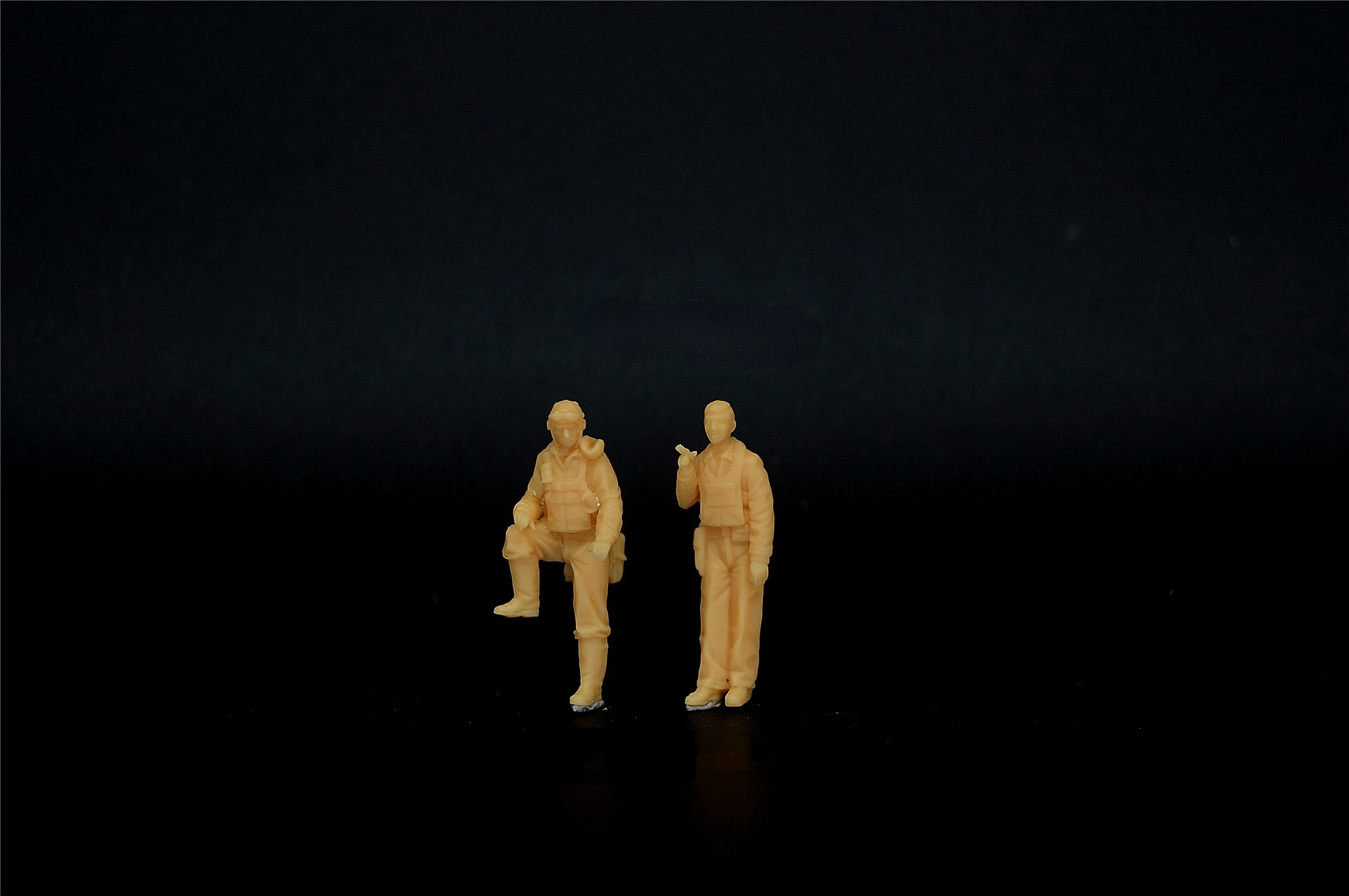 

1/72 US Military Pilots with 2 Voxels (miniature Soldiers)