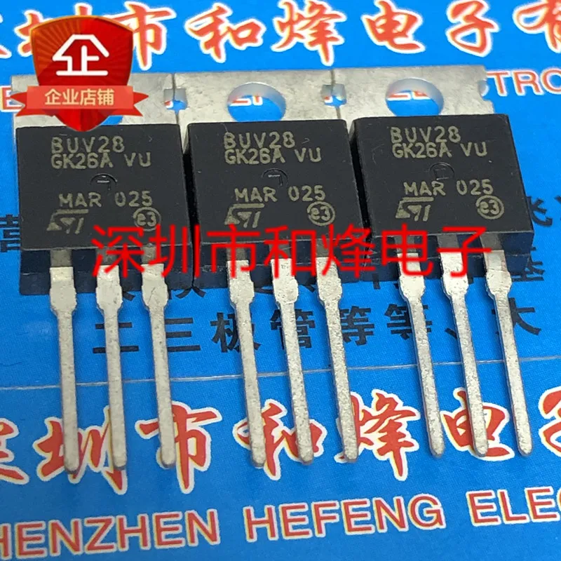 

5PCS-10PCS BUV27 TO-220 120V 8A New And Original On Stock