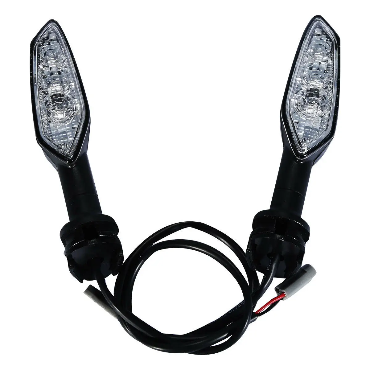 

Motorcycle Turn Signals Indicators LED Lights For Yamaha YZF R1 2002-2012 R6 2003-2012 FZ1 2006-2012 FZ6 2003-2009 FZ6R 2009-12