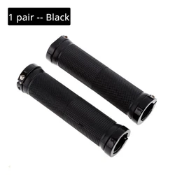 Ergonomic Anti-Slip Bicycle Handlebar Grips for Mountain and BMX Bikes (Black)