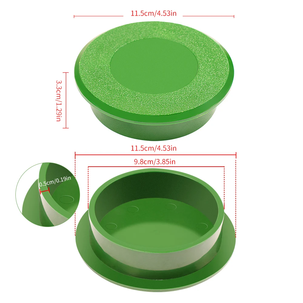 Golf Hole Cup 15cm 10cm Plastic White Golf Putting Green Hole-Cup Cover Ring Golf Course Practice Putting Trainer Drop Ship 2