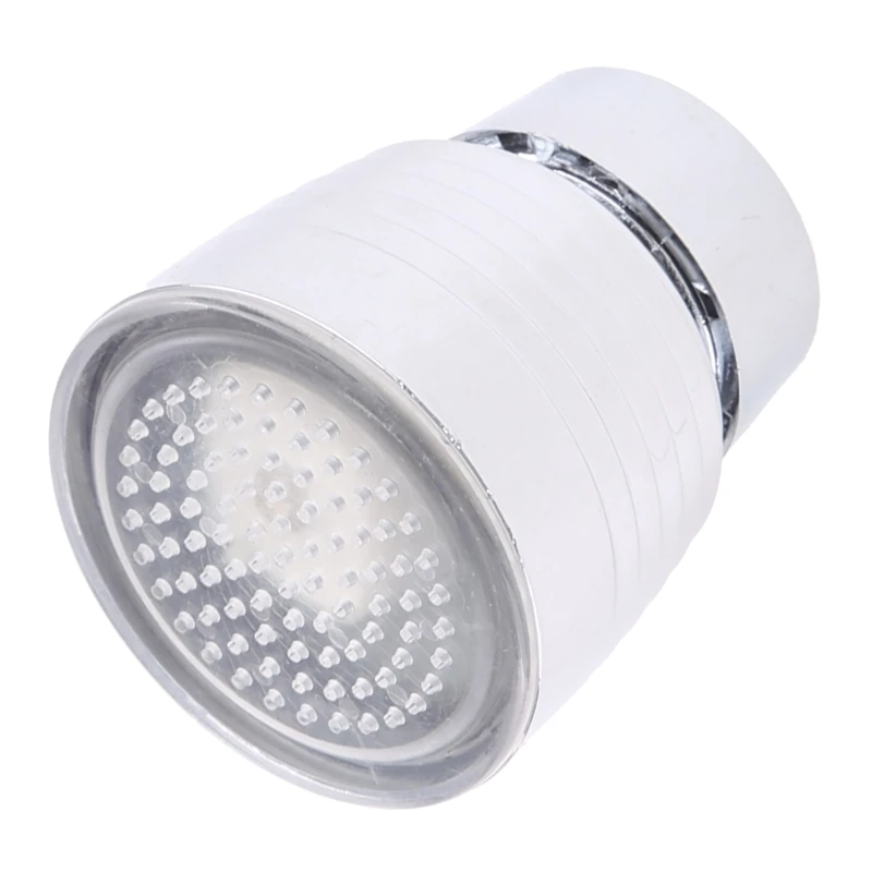 Temperature Kitchen Faucet Aerator LED 3 Color Flow Restrictor Filter G5AB