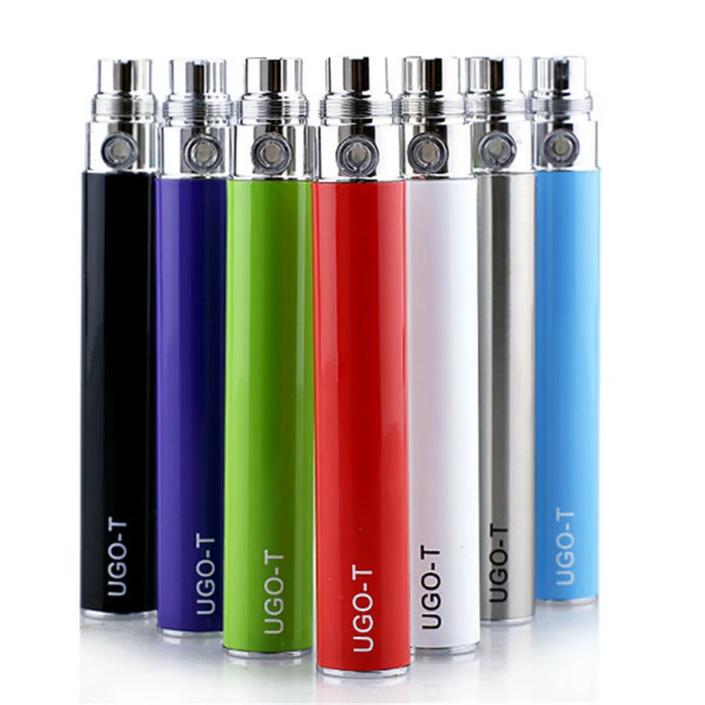 50 stücke ugo-t 1100 Thread Vor heizbatterie mah E-Zigaretten Vape Micro USB Passth rough Evod Ego T Batterie für Ce4 MT3 Tank_S8719d12c68a548a79b3b6932ded13efcn