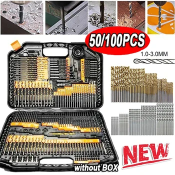 Titanium Coated Drill Bit Set 1