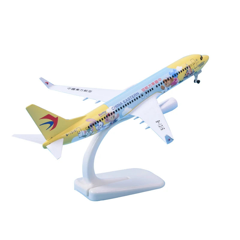 

Diecast China Eastern Airlines 737-800 Civil aviation Alloy & Plastic Passenger Jet Model 1:400 Scale Toy Gift Collection