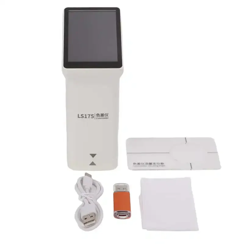 Linshang 휴대용 색도계, LED 스크린 디스플레이 포함, 고정밀 계량기 분석기, LS175