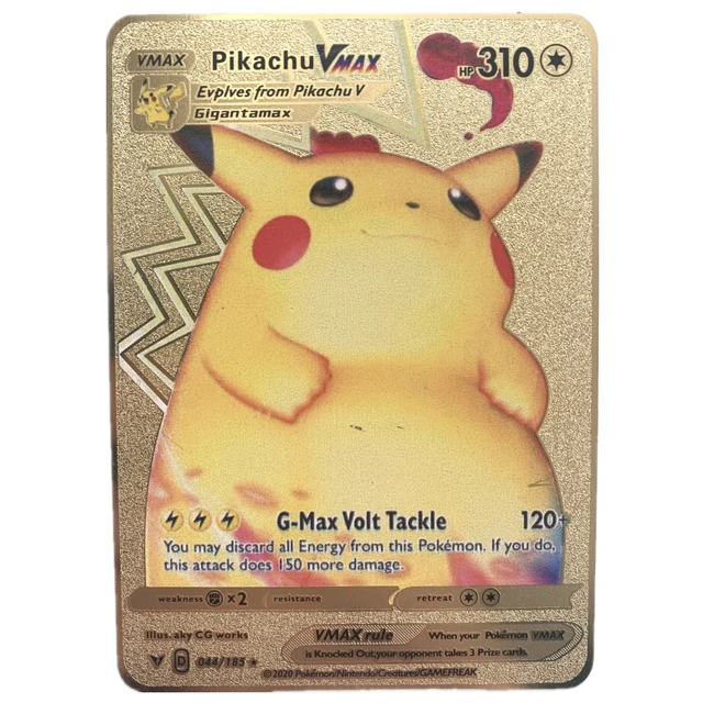 Brand New 27 Pokemon Metal English Kapikachu I Choose You GX EX Vmax Birthday Gift Collection Cards Super Game Anime Kids Toys J2