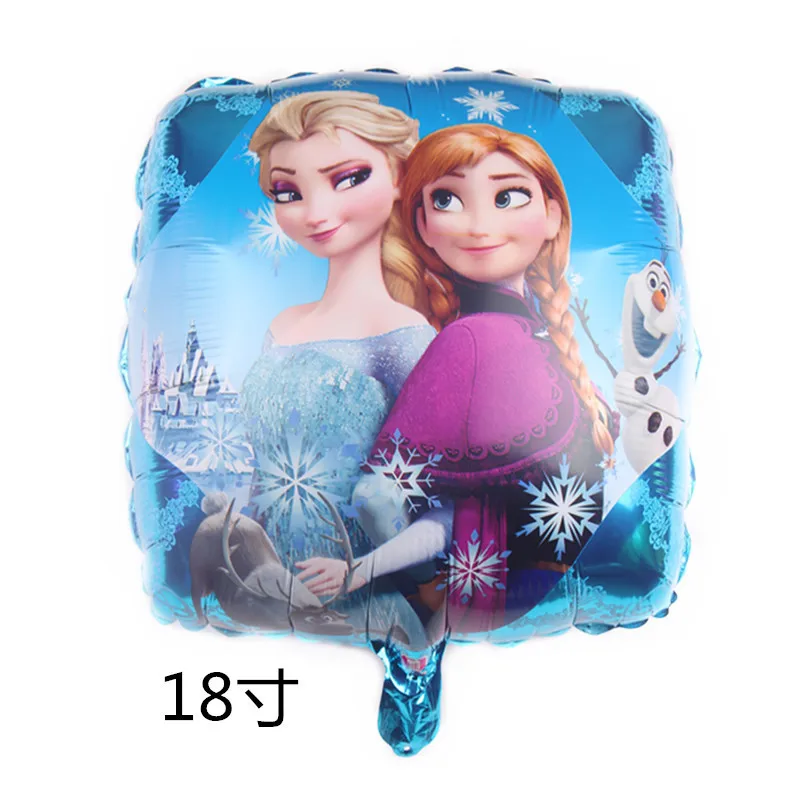 Disney Frozen Elsa Anna Aluminum Balloons Decoration Baby Shower Kids Girl Birthday Party Olaf Princess Foil Balloon Home Decor