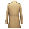 Classic Men's Trench Coat 8XL Plus Size Windbreak High Quality Business Casual Wind Coat Men Clothing Oversized Ponchos A5F7987 2