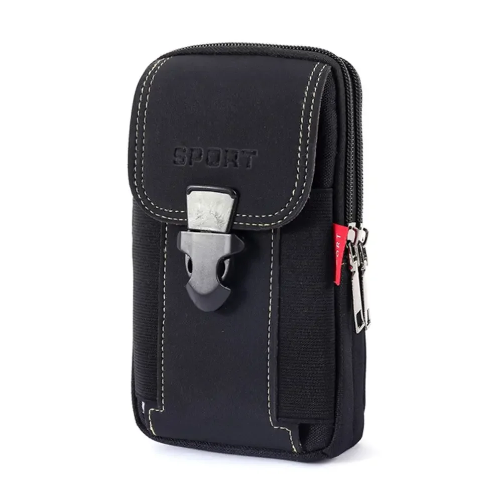 Sleek Business Oxford Waist Pouch & Phone Holder