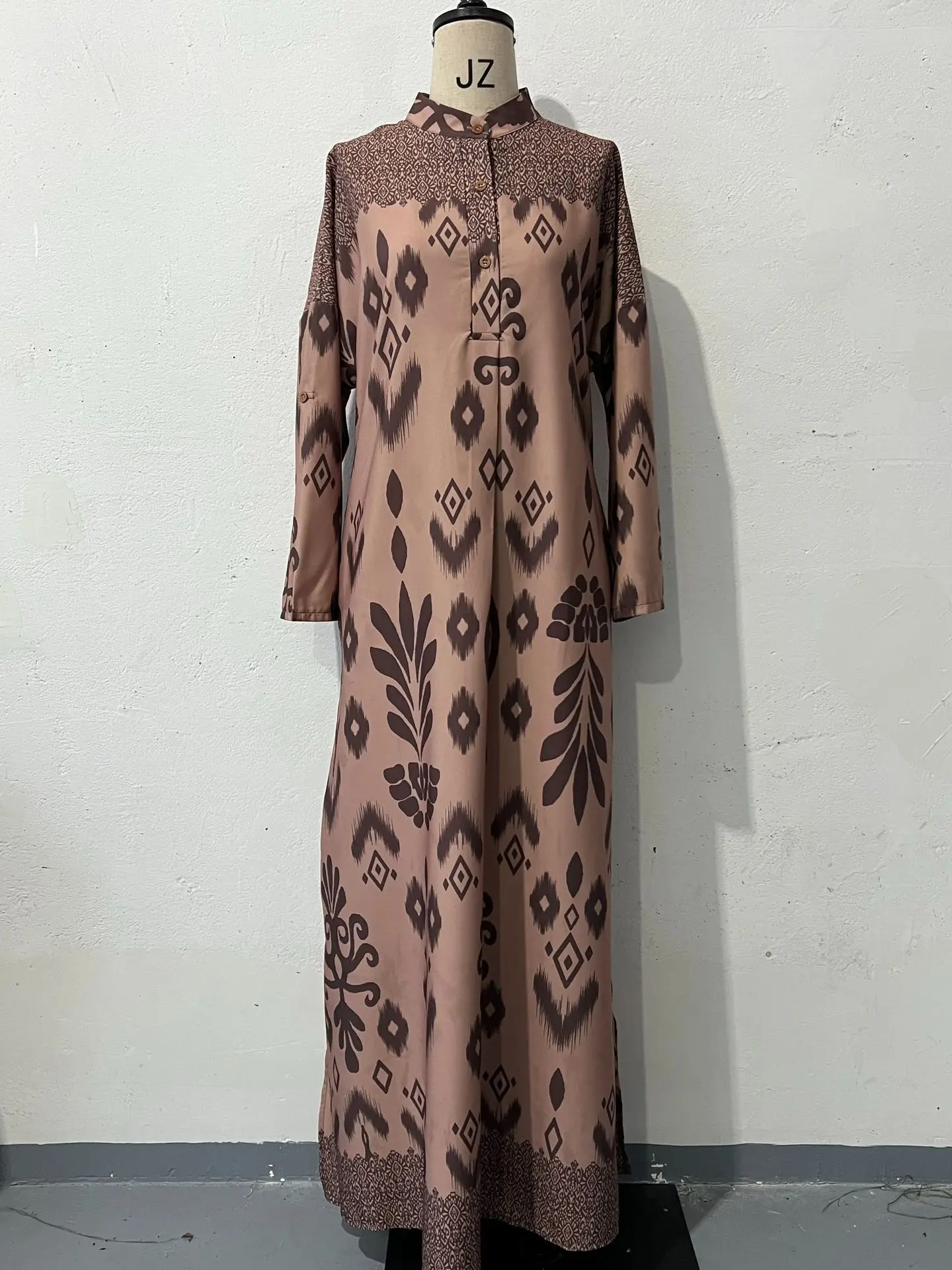 رمضان عيد المرأة المسلمة طباعة فستان جلابية العربية رداء طويل عباية دبي السعودية فيستدوس المغرب قفطان عبايات فساتين متواضعة