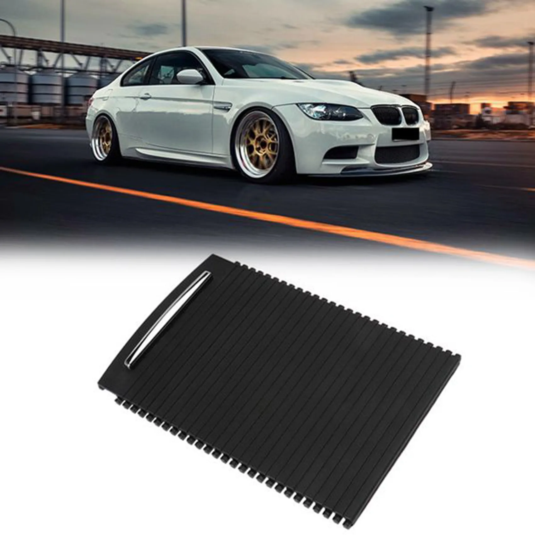 Dashboard Cover Car Rear Center Console Roller Blind Cover 51166963913 5116696094 for-BMW E92 E93 M3 2006-2012