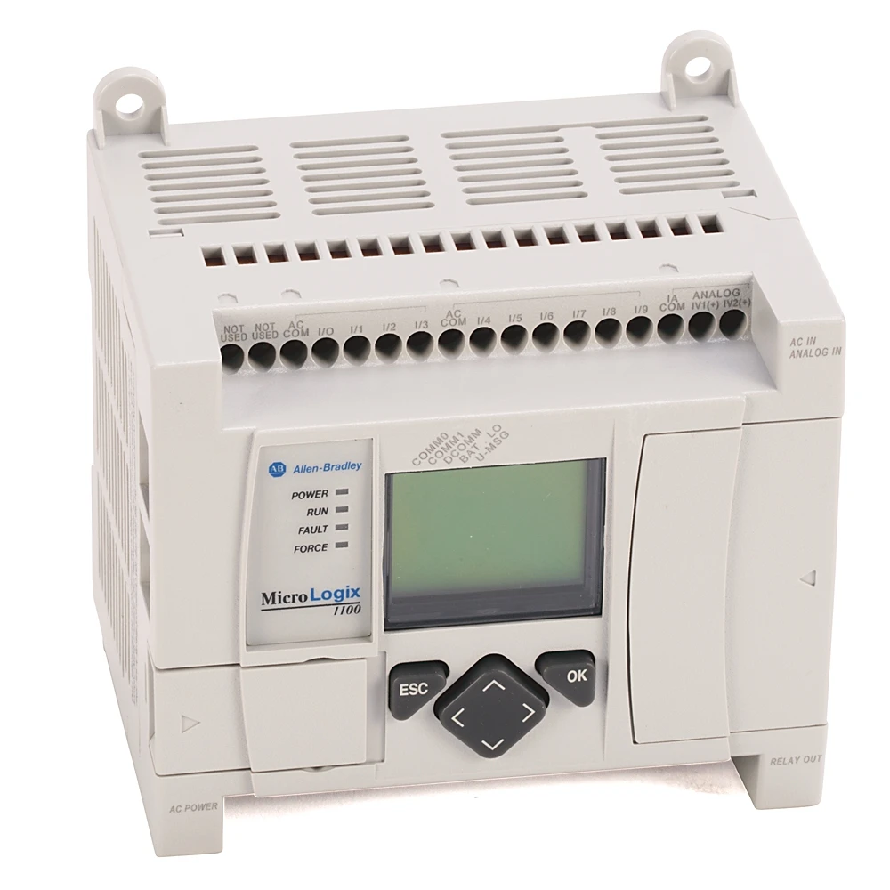 

Top Agent 1763-L16DWD In Stock 100% Original MicroLogix 1100 16 Point Controller PLC Module 1763L16DWD