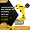 30W Cordless Soldering Iron Kit for Dewalt 20V Li-ion Battery 30s Quick Preheat Electric Welding Gun Repair Tool (No Battery) 4