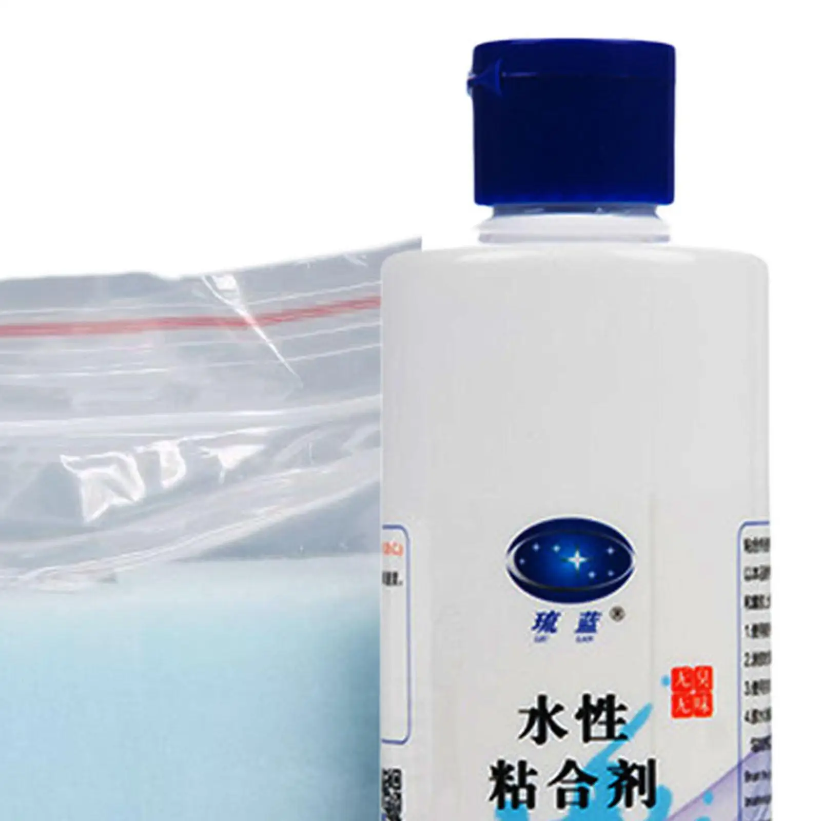 Pong Paddle Glue 280ml Rubber Glue with Foam Easy to Apply Faster Speed for